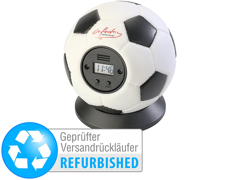 ; Funk-Wecker mit 2 Weckzeiten, USB-Ladestation und Thermometer, Funk-Wetterstationen mit Projektions-Weckern und USB-Ladeports 