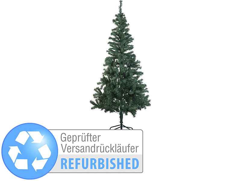 ; Weihnachtsbäume mit LED-Beleuchtung 