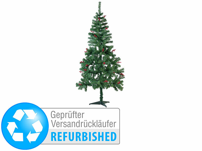 ; Weihnachtsbäume mit LED-Beleuchtung 