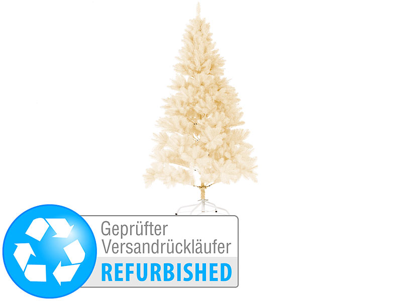 ; Weihnachtsbäume mit LED-Beleuchtung 