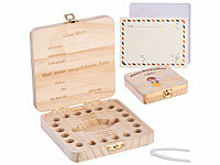 infactory Zahnbox Kinder, Kinderzahnbox, Milchzahnbox