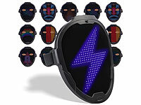 infactory Halloween-Maske Horror, LED Maske Halloween