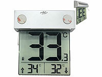 infactory Solarthermometer, Außenthermometer Digitale große