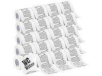 infactory WC Papier lustig, Witzige Toilettenpapier-Rolle, WC-Rolle