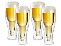 infactory Thermo Bierglas, Deko-Bierglas, Witziges Bierglas