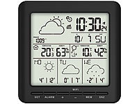 ; Wetterstationen mit Farb-Display, Funkuhr und Außensensor Wetterstationen mit Farb-Display, Funkuhr und Außensensor Wetterstationen mit Farb-Display, Funkuhr und Außensensor 