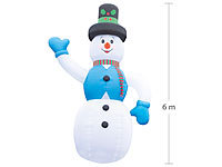 infactory Aufblasbarer Schneemann, Riesen Schneemann; Weihnachtsbäume mit LED-Beleuchtung, LED-Deko-Weihnachtskissen Weihnachtsbäume mit LED-Beleuchtung, LED-Deko-Weihnachtskissen Weihnachtsbäume mit LED-Beleuchtung, LED-Deko-Weihnachtskissen Weihnachtsbäume mit LED-Beleuchtung, LED-Deko-Weihnachtskissen Weihnachtsbäume mit LED-Beleuchtung, LED-Deko-Weihnachtskissen 