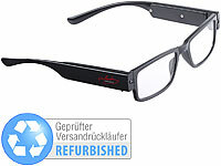 infactory LED-Leselicht-Brille, Nachtbrillen zum Lesen