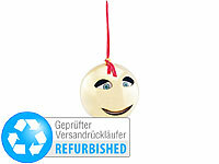 infactory lustige Weihnachtskugeln, Dekorations Kugeln Weihnachten