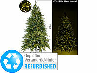 infactory Tannenbäume beleuchtet, Christbäume mit LED Beleuchtung; Weihnachtsbaum Weihnachtsbaum Weihnachtsbaum 