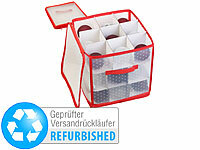 infactory Verstauboxen, Weihnachtsschmuck-Aufbewahrungsbox