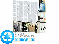infactory Klebe-Haken, Klebehaken für Küche, Klebehaken für Badezimmer