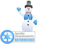 infactory Schneemann Aufblasbar, Weihnachten Schneemann