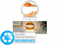infactory 3D-Sandbild, rundes Sandbild, LED-Stimmungsbilder