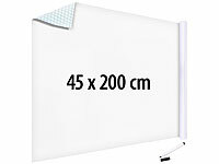 infactory Whiteboard-Klebefolie, Whiteboard-Folie für Glas