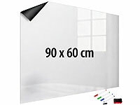 infactory Magnettafel, Pinnwand, Whiteboard Folie beschreibbar, Tafel