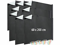 infactory Wandtafeln, Tafelfolien mit Kreidestiften, Blackboard