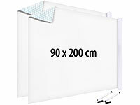 infactory Whiteboard-Wandaufkleber, Whiteboard-Folie für Wände