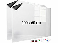 infactory Magnet Pinnwand, Magnetfolie selbstklebend, Pinboard