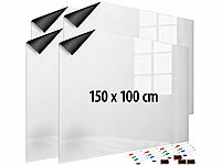 infactory Pinnwand Magnettafel, Whiteboard Folien magnetisch