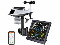 infactory Thermometer, Profi Wetterstation; Funk-Wetterstationen mit Außensensor, WLAN und App, Wetterstationen mit Farb-Display, Funkuhr und Außensensor Funk-Wetterstationen mit Außensensor, WLAN und App, Wetterstationen mit Farb-Display, Funkuhr und Außensensor Funk-Wetterstationen mit Außensensor, WLAN und App, Wetterstationen mit Farb-Display, Funkuhr und Außensensor