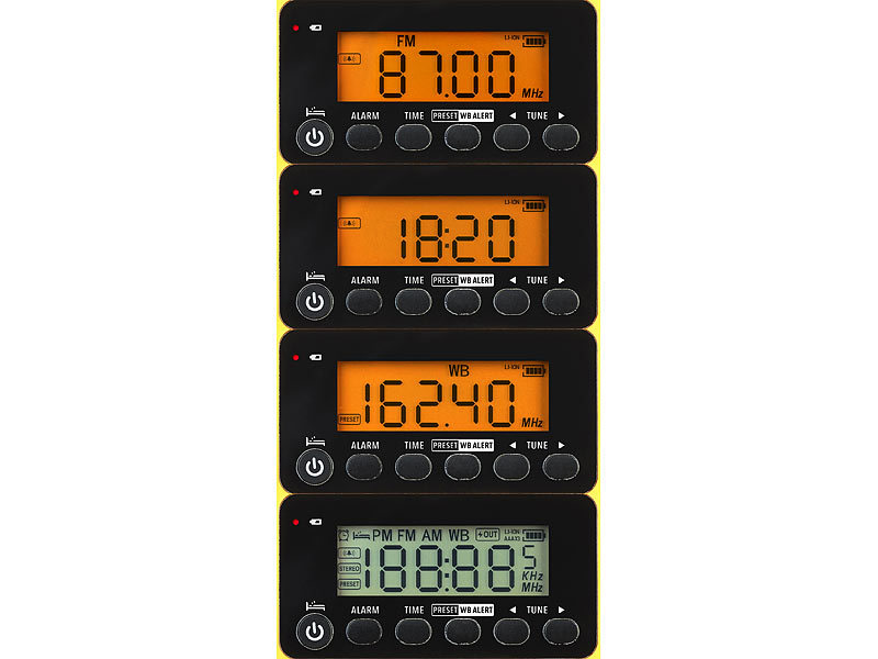 ; Solar- & Kurbel-Radios 