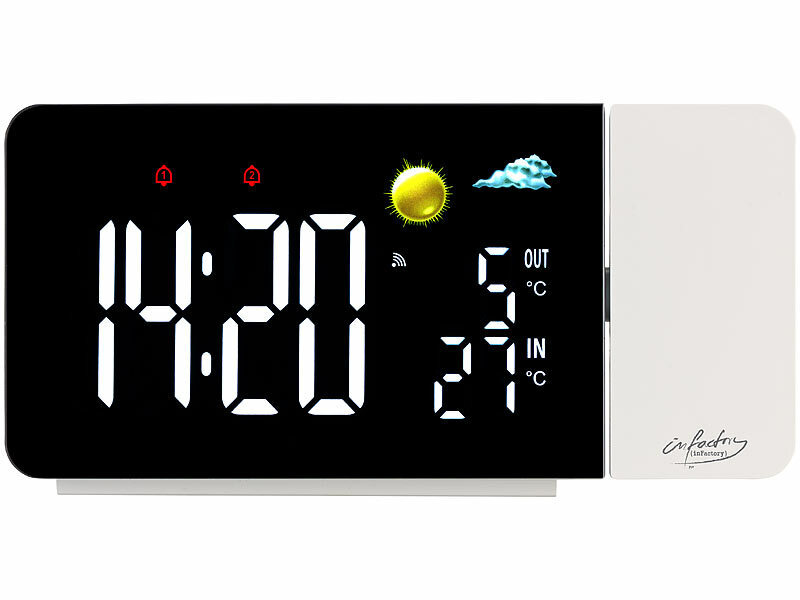 ; Wetterstationen mit Farb-Display, Funkuhr und Außensensor Wetterstationen mit Farb-Display, Funkuhr und Außensensor Wetterstationen mit Farb-Display, Funkuhr und Außensensor 